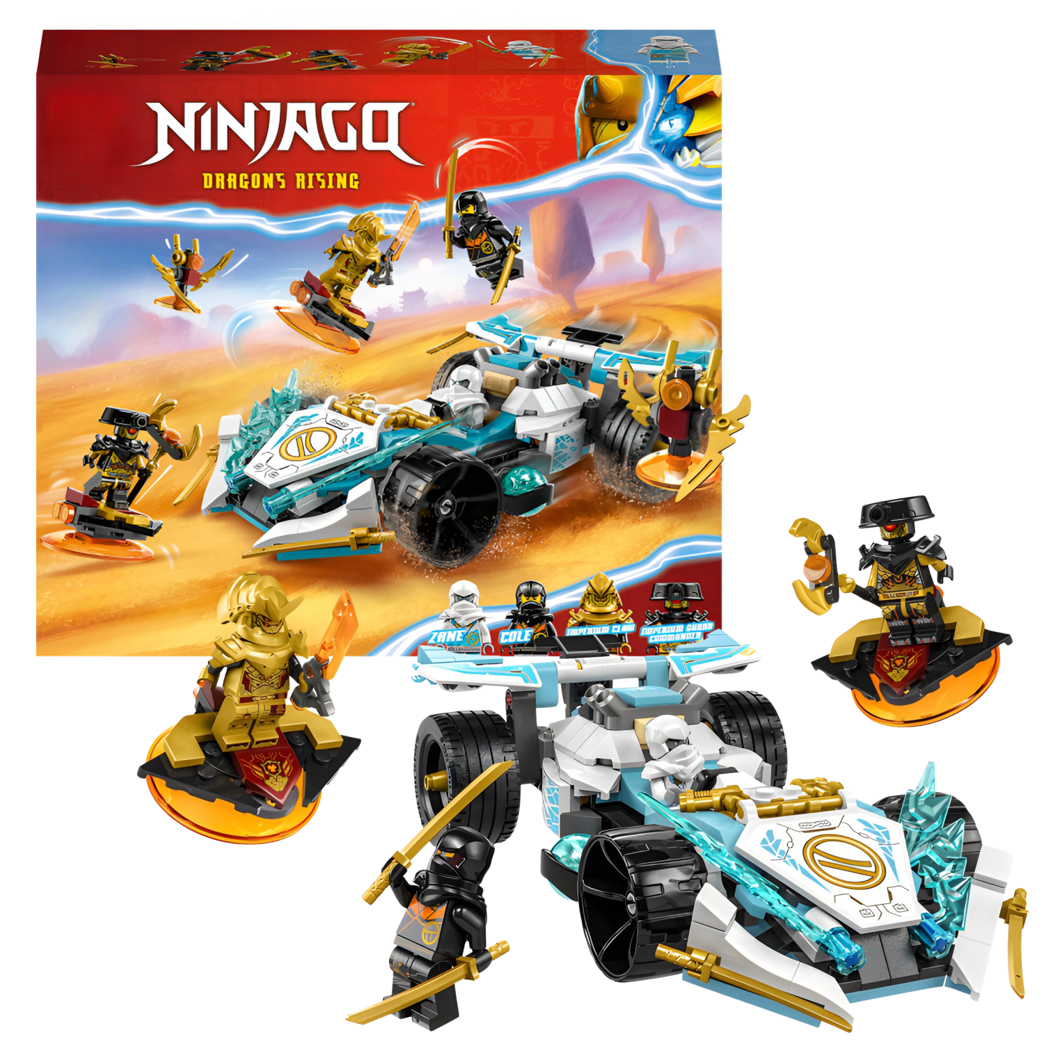 Конструктор Ninjago 88081 Суперсила дракона Зейна 327 дет. (88081) - фото 3