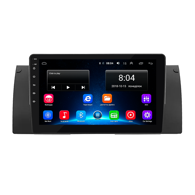 Магнітола штатна 9" Lesko для BMW 5 серії E39 E53 1996-2003р 2+32Gb Wi-Fi Optima GPS Android (1568763808)