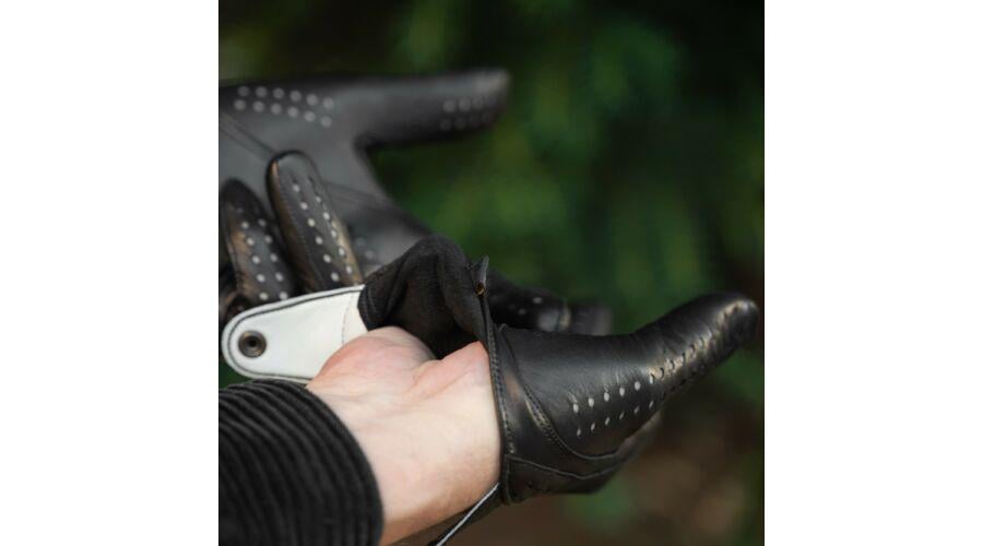 Перчатки мужские Alpa Gloves 610-15 автомобильные натуральная кожа р. 8 Черный (28336682) - фото 6