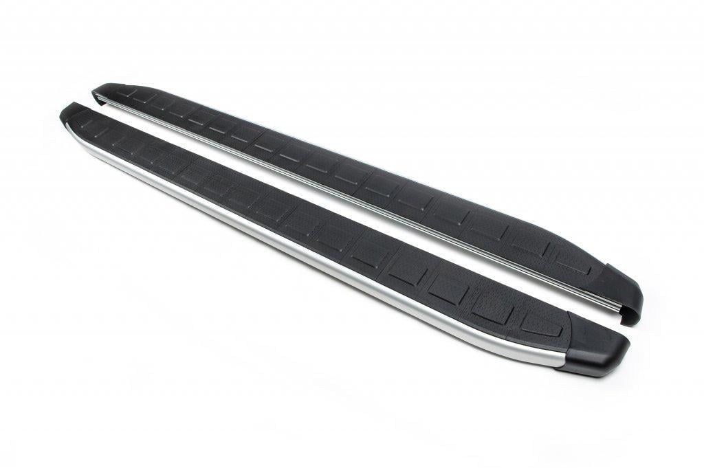 Пороги боковые Fullmond для Isuzu D-Max 2007-2012 гг. алюминий 2 шт. (90384)