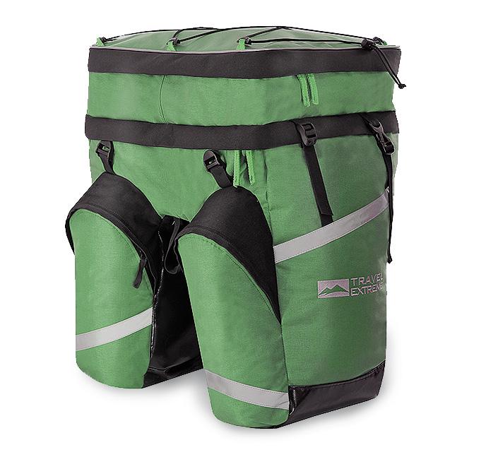 Велобаул TravelExtreme MONO 60 L Green