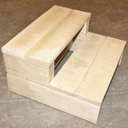 Скамейка-ступенька из дерева Тенмайл Бланже (ССТ-009901)