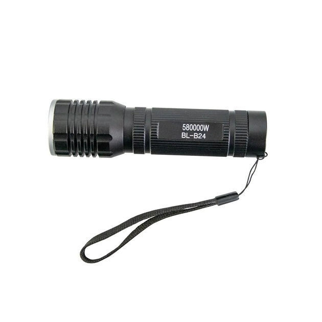 Ручной фонарик BL-B24 аккумуляторный Black (591196)