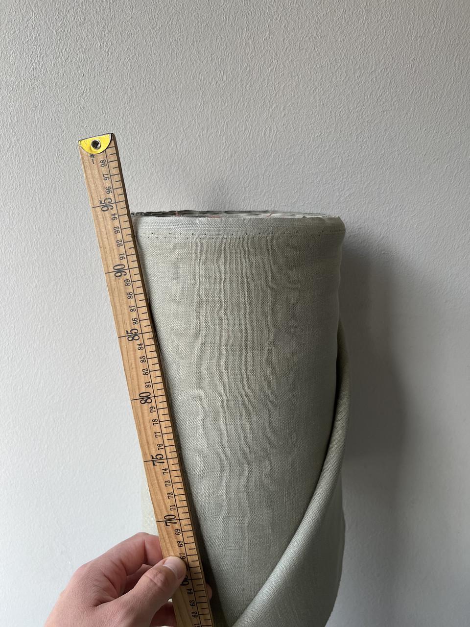 Тканина для скатертин LINEN PLUS 100% льон 143 см 138 Світло-оливковий - фото 9 Тканина для скатертин LINEN PLUS 100% льон 143 см 138 Світло-оливковий - фото 9