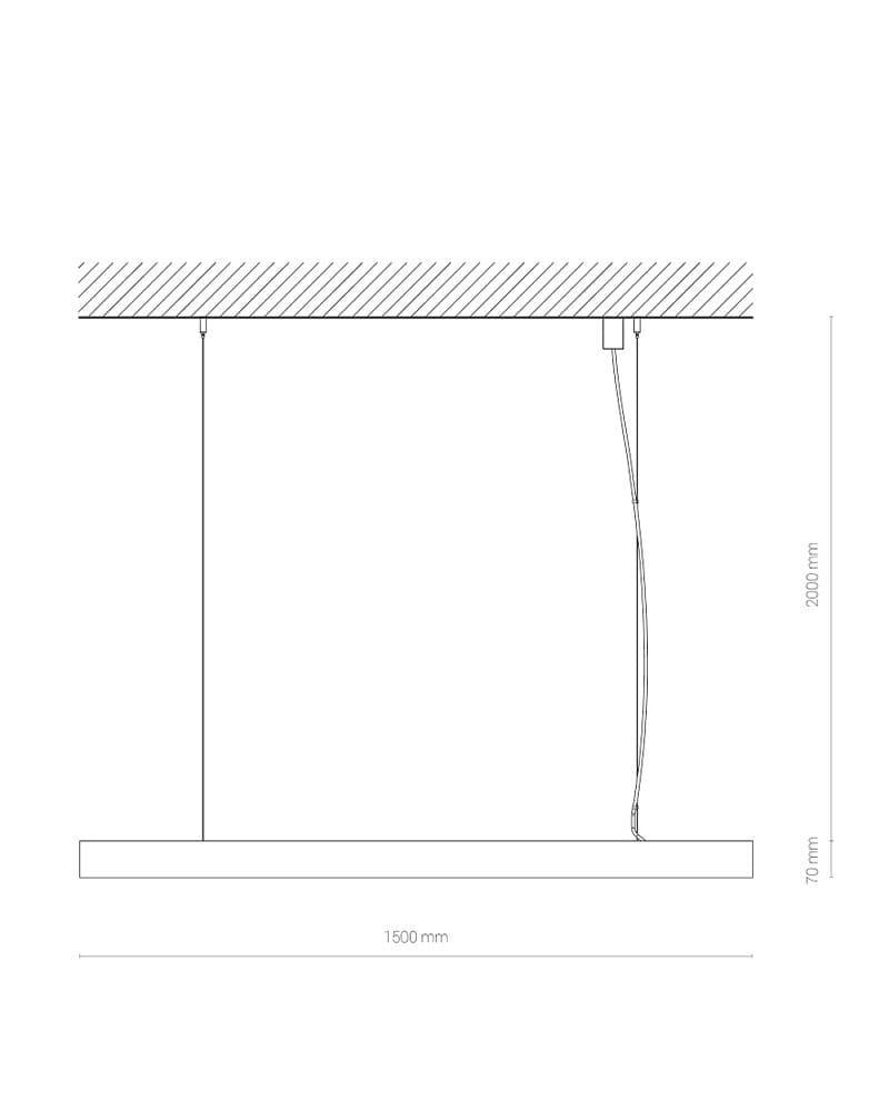 Линейный светильник Nowodvorski 10214 Cl Office Pro LED 40W 4000К 4710Lm (2229959346) - фото 3