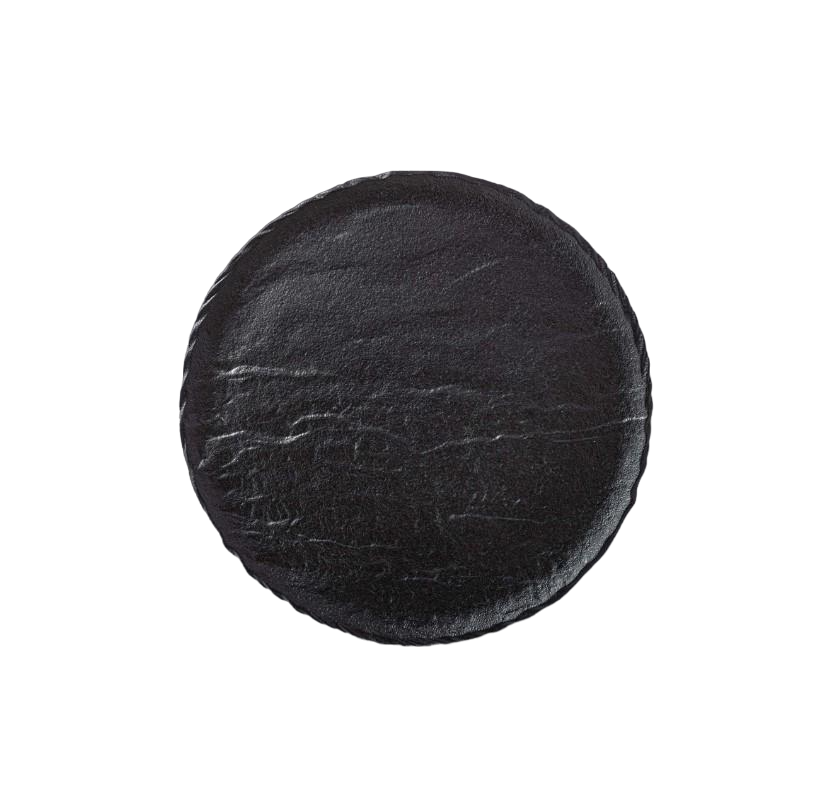Тарелка Wilmax Slatestone WL-661125 23 см Black (111239)