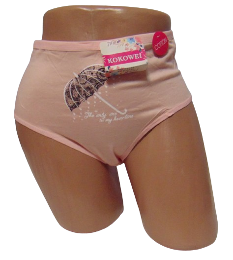 Трусы женские Kokowei 3717 3XL Пудровый (2058332034)