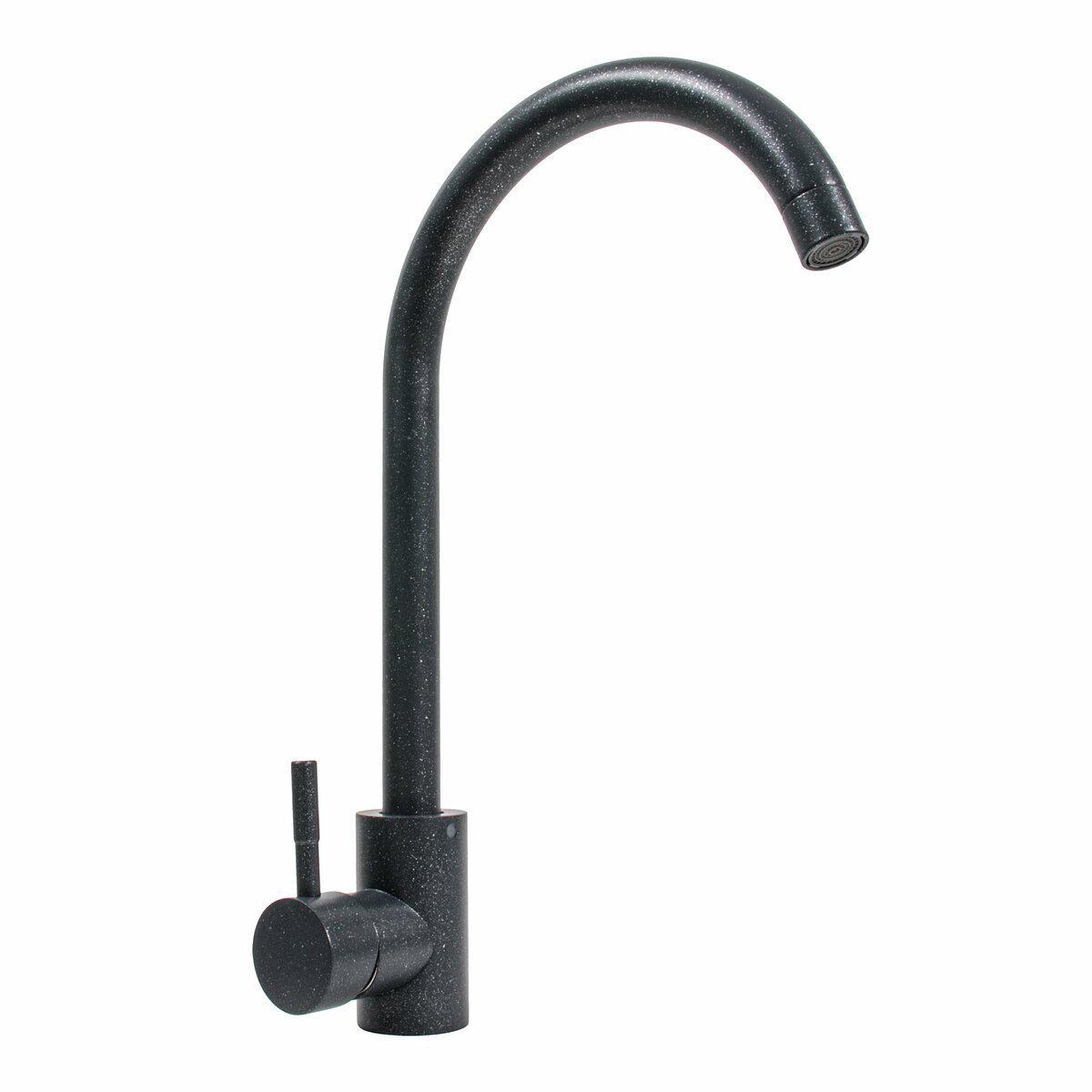 Змішувач Platinum 56 B NESP 3008 А Антрацитовий (PLTM-SP000041047)