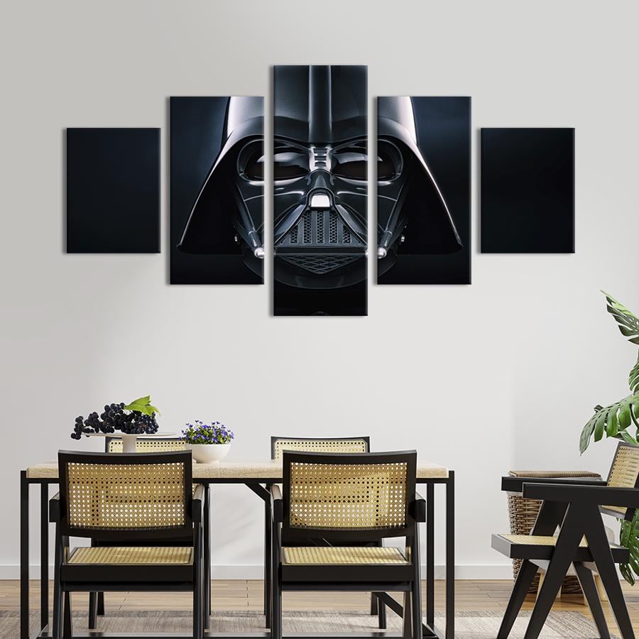 Модульная картина из 5 частей Darth Vader 112x54 см (698-52)