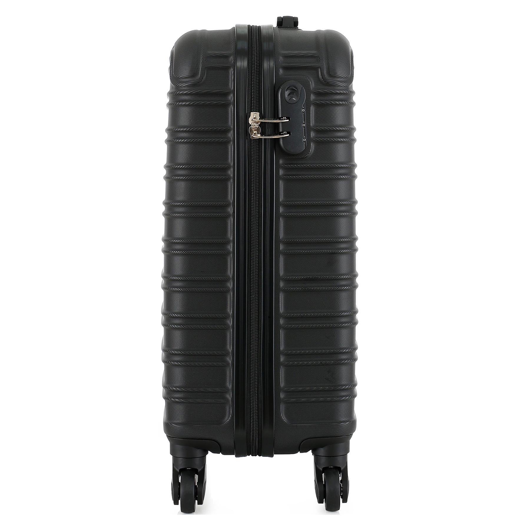 Чемодан малый под ручную кладь SEMI LINE 20" ABS-Plastic S Black (T5953-1) - фото 4