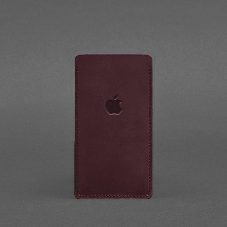 Кожаный чехол для iPhone 13 Бордовый Crazy Horse (A-027662) - фото 4 Кожаный чехол для iPhone 13 Бордовый Crazy Horse (A-027662) - фото 4