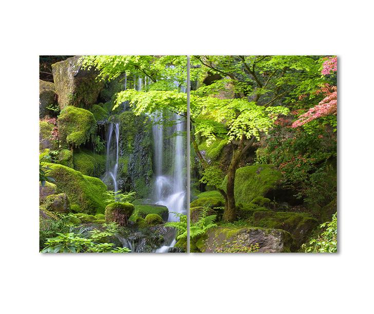 Картина модульная Вашингтон-парк водопад 2 модуля 30х45 см
