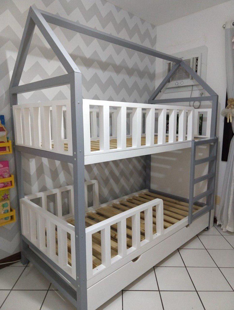 Детская кровать из натурального дерева Сосна 190х80 см (DL28) Детская кровать из натурального дерева Сосна 190х80 см (DL28)