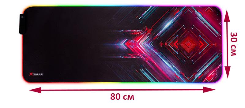Килимок геймерський Xtrike ME MP-606 з підсвіткою RGB 800x300x4 мм - фото 2 Килимок геймерський Xtrike ME MP-606 з підсвіткою RGB 800x300x4 мм - фото 2