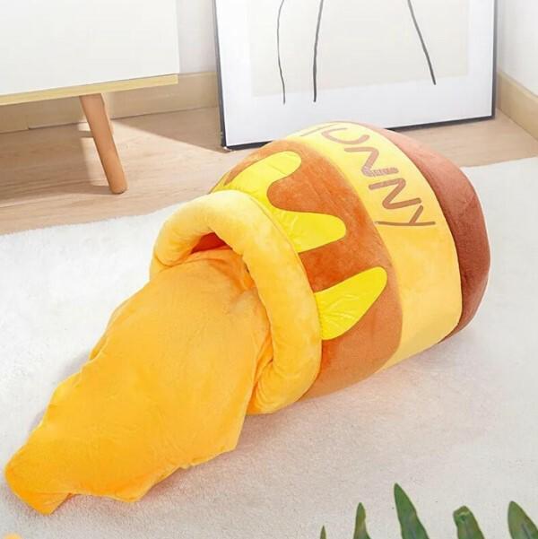 Лежанка-будиночок для тварин знімний матрац 60х42 см - фото 5 Лежанка-будиночок для тварин знімний матрац 60х42 см - фото 5