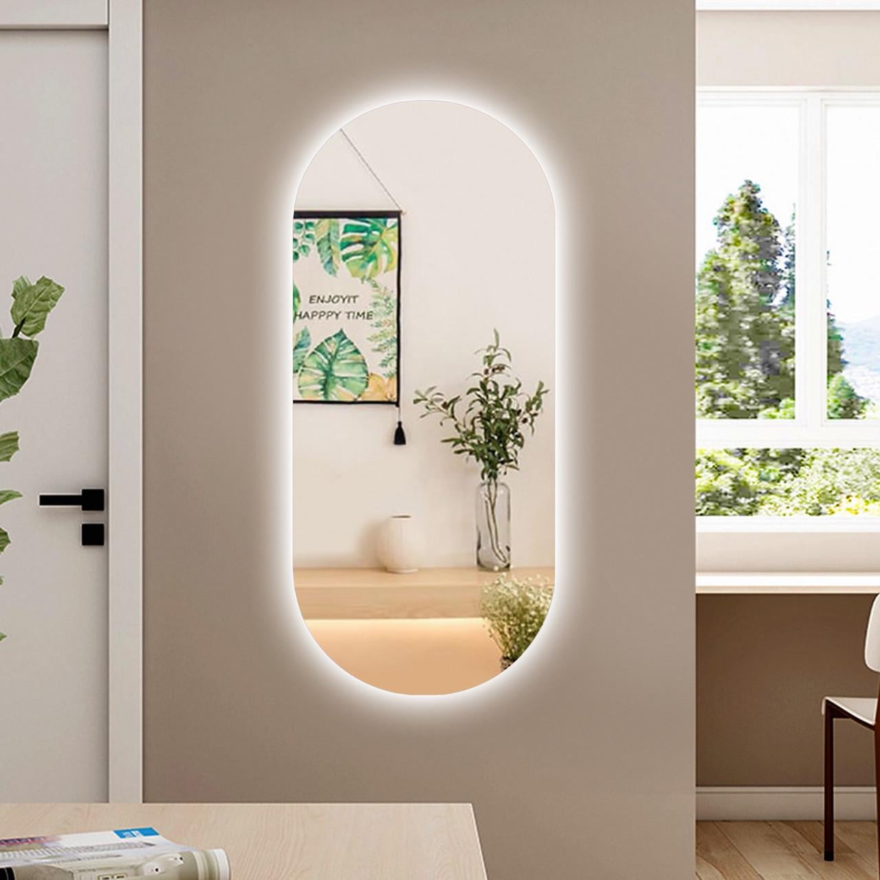 Зеркало безрамное Art-Com настенное с LED подсветкой 1260х560 мм (БРЛ 8)