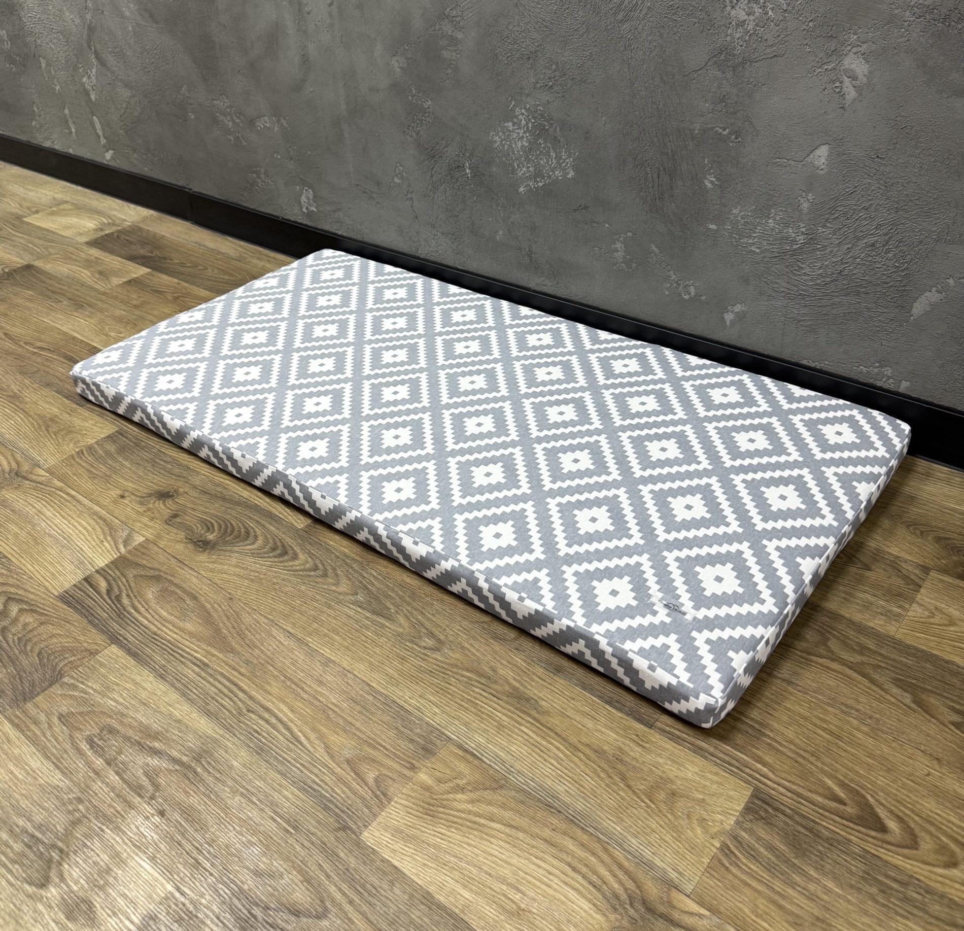 Матрас Comfort Home Facets панама на подоконники/каркасы/поддоны/садовая мебель 120х40х5 см