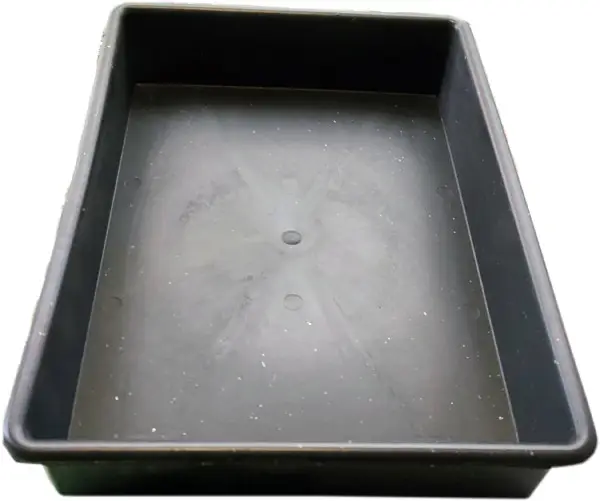 Піддон пластиковий 38x27x6,5 см Чорний (29198823) - фото 2 Піддон пластиковий 38x27x6,5 см Чорний (29198823) - фото 2