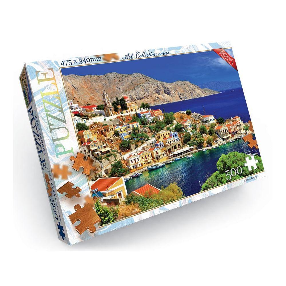 Пазли Danko Toys с.11 №8 Rhodes Greece С500-11-08 500 ел.