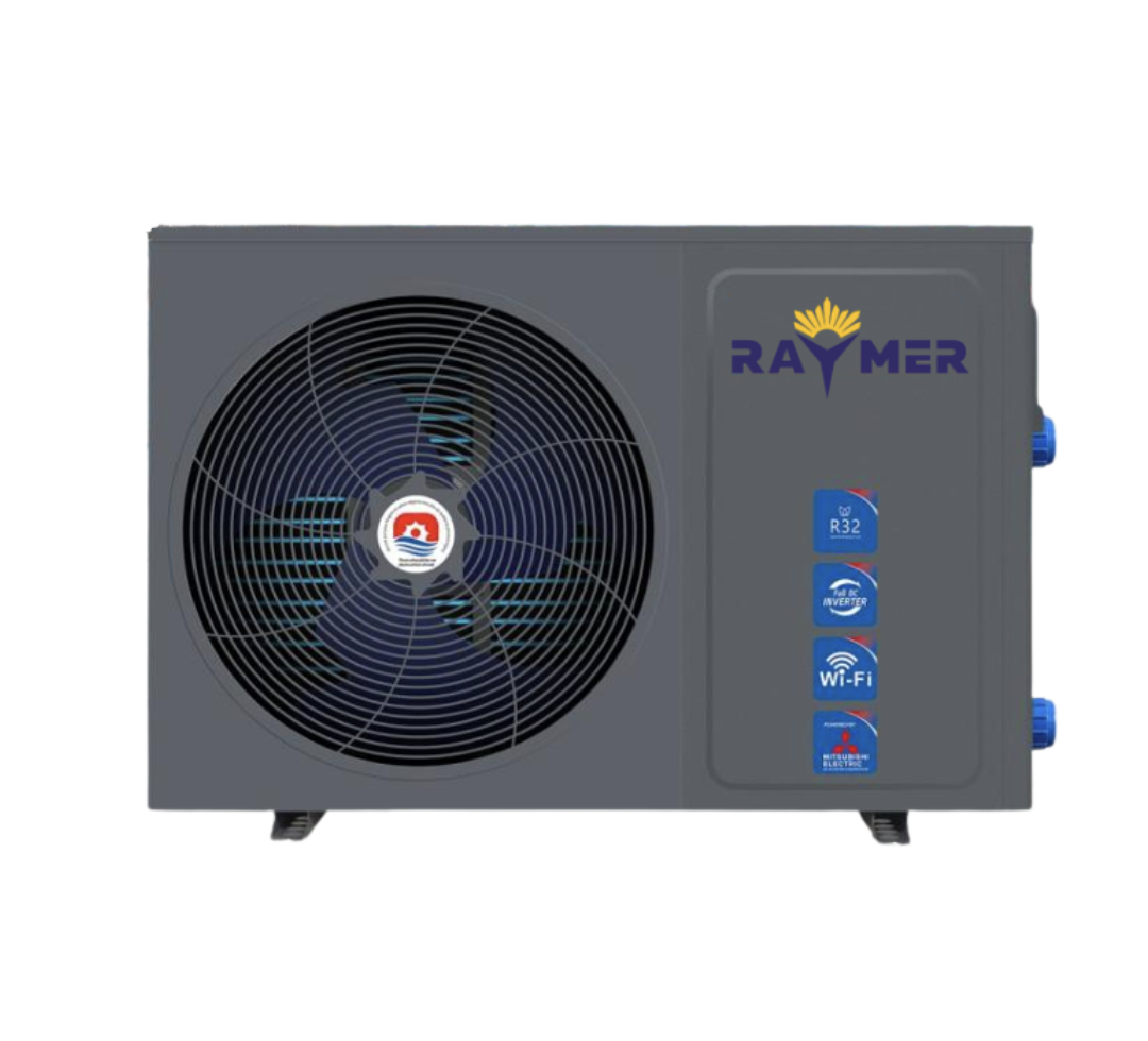 Насос для бассейна инверторный тепловой Raymer RAY-16PD2 14,6 кВт 220 В до -15°С/+43°С до 75 м3