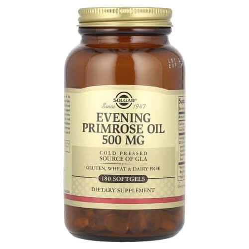 Примула вечерняя Solgar Evening Primrose Oil 500 мг 180 Softgels (SOL-01043)
