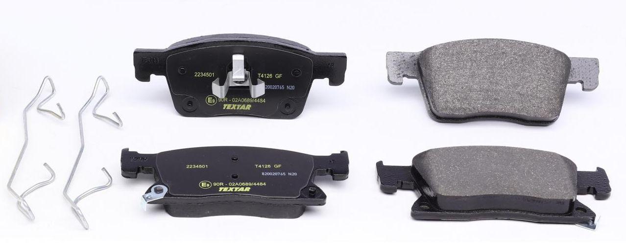 Колодки тормозные передние TEXTAR для Opel Astra K 15- Ate-Teves R16 (2234501) Колодки тормозные передние TEXTAR для Opel Astra K 15- Ate-Teves R16 (2234501)