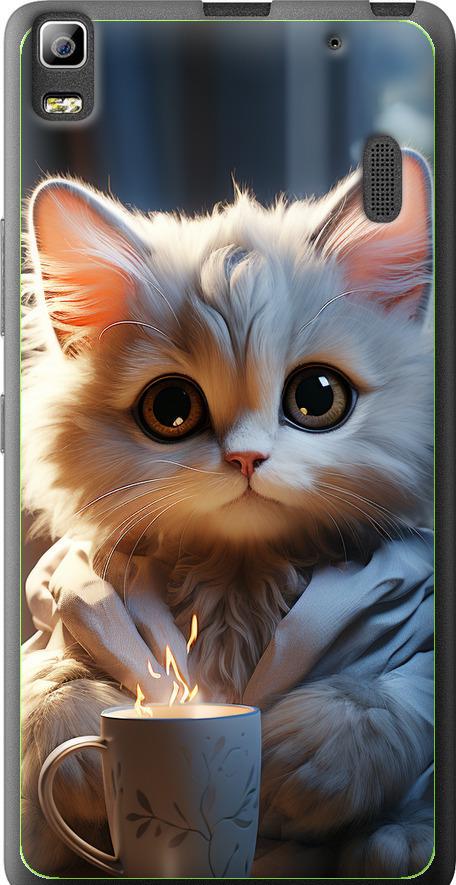 Чехол на Lenovo K3 Note K50-T5 White cat (5646u-141-42517)
