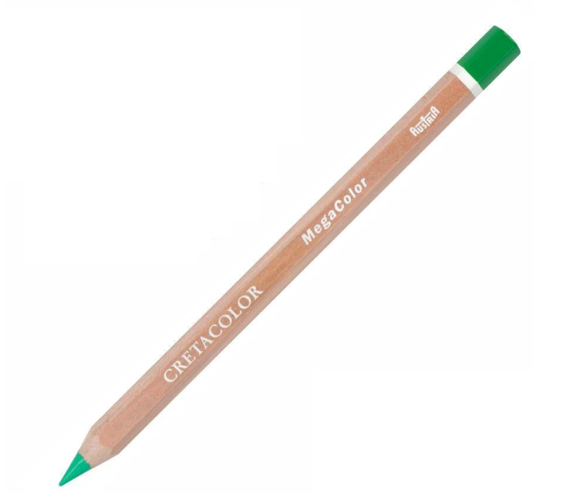 Олівець кольоровий Megacolor 29182 Rosa 29182 6 шт. Зелений мох темний (9014400292799) - фото 1