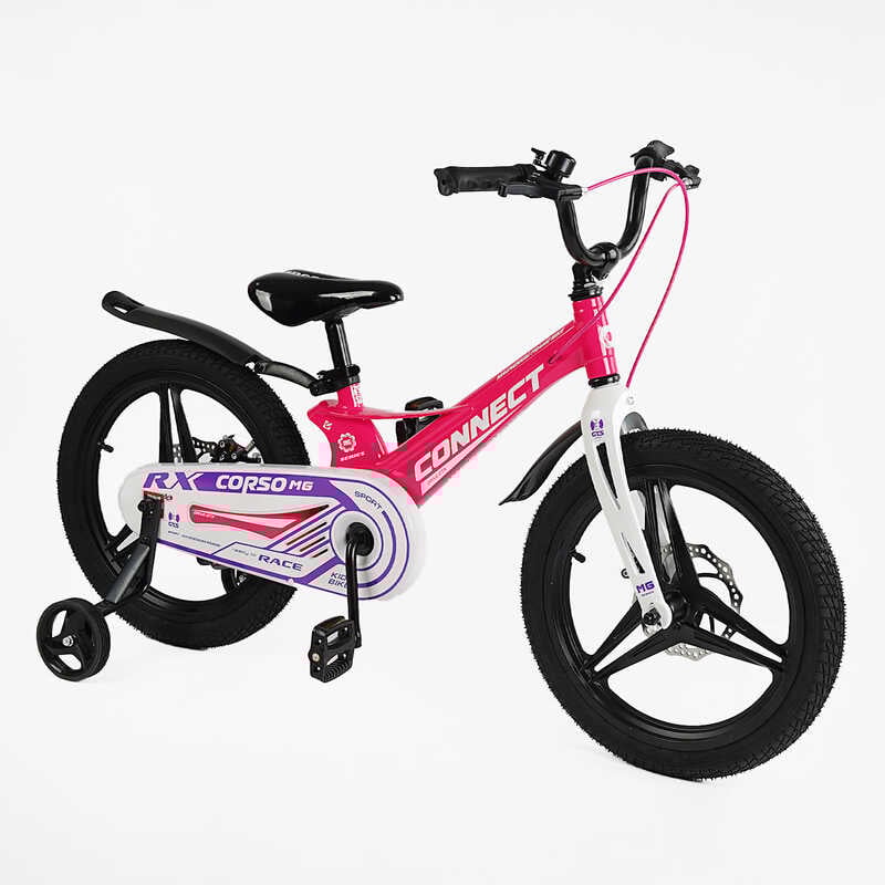 Велосипед дитячий Corso Connect зібраний на 75% 18" Pink (162280)