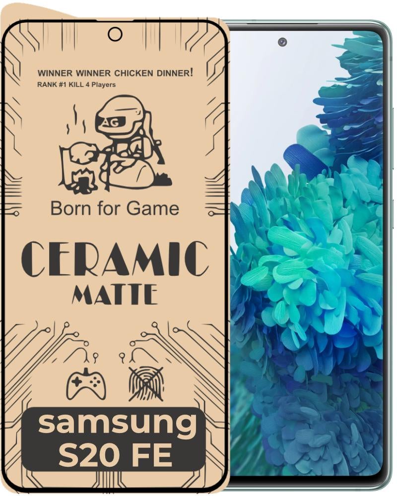 Защитная пленка керамическая Ceramic для Samsung Galaxy S20 FE матовая (22450) Защитная пленка керамическая Ceramic для Samsung Galaxy S20 FE матовая (22450)