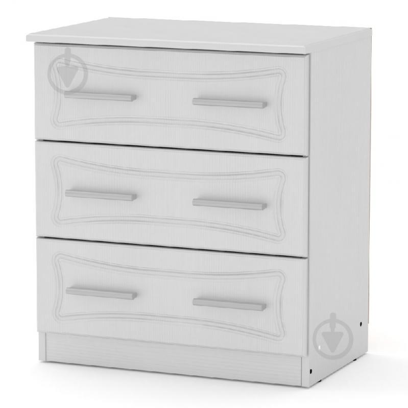 Комод KOMPANIT 3А МДФ Нимфея Альба