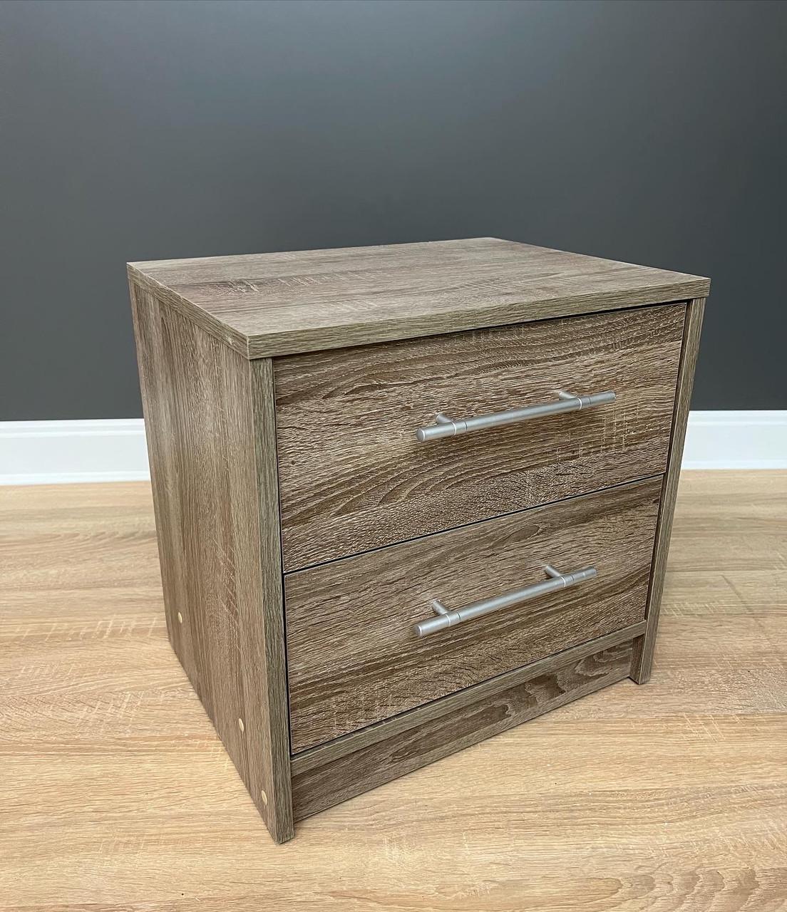 Тумба приліжкова Ексклюзив 450х450х350 мм Дуб сонома трюфель - фото 1