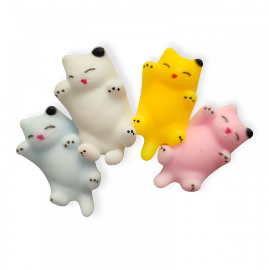 Набор игрушек антистресс Сквиши Котята 4 шт. (22689)