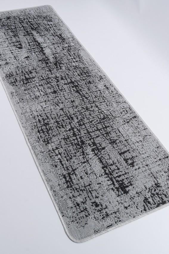 Коврик придверный в прихожую Lana 19726-08 67х120 см Светло-Серый