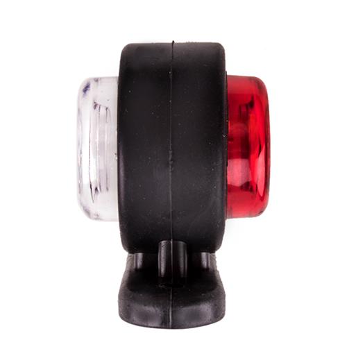 Габарит 6 LED 12/24V малый на ножке 55х48х53 мм Бело-красный (308117) Габарит 6 LED 12/24V малый на ножке 55х48х53 мм Бело-красный (308117)