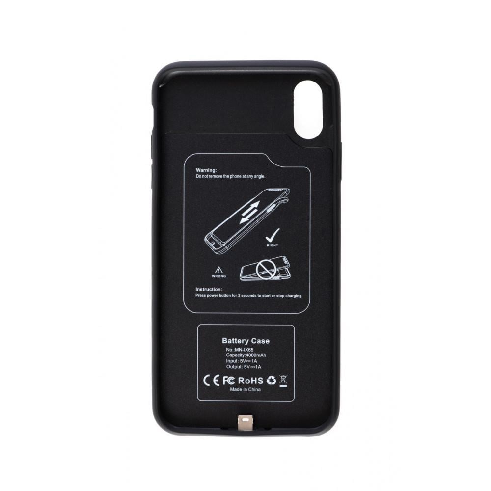 Чехол-аккумулятор iBattery для iPhone Xr 4000 mAh Black - фото 3