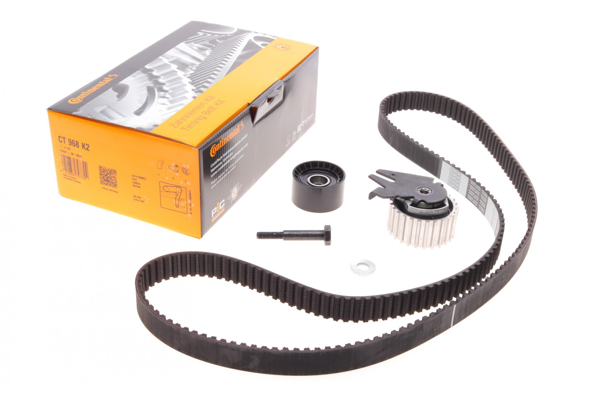 Комплект ГРМ Continental Fiat Brava/Bravo/Doblo/Palio/Punto/Stilo 1.9D/JTD 01-24x190z (CT968K2)