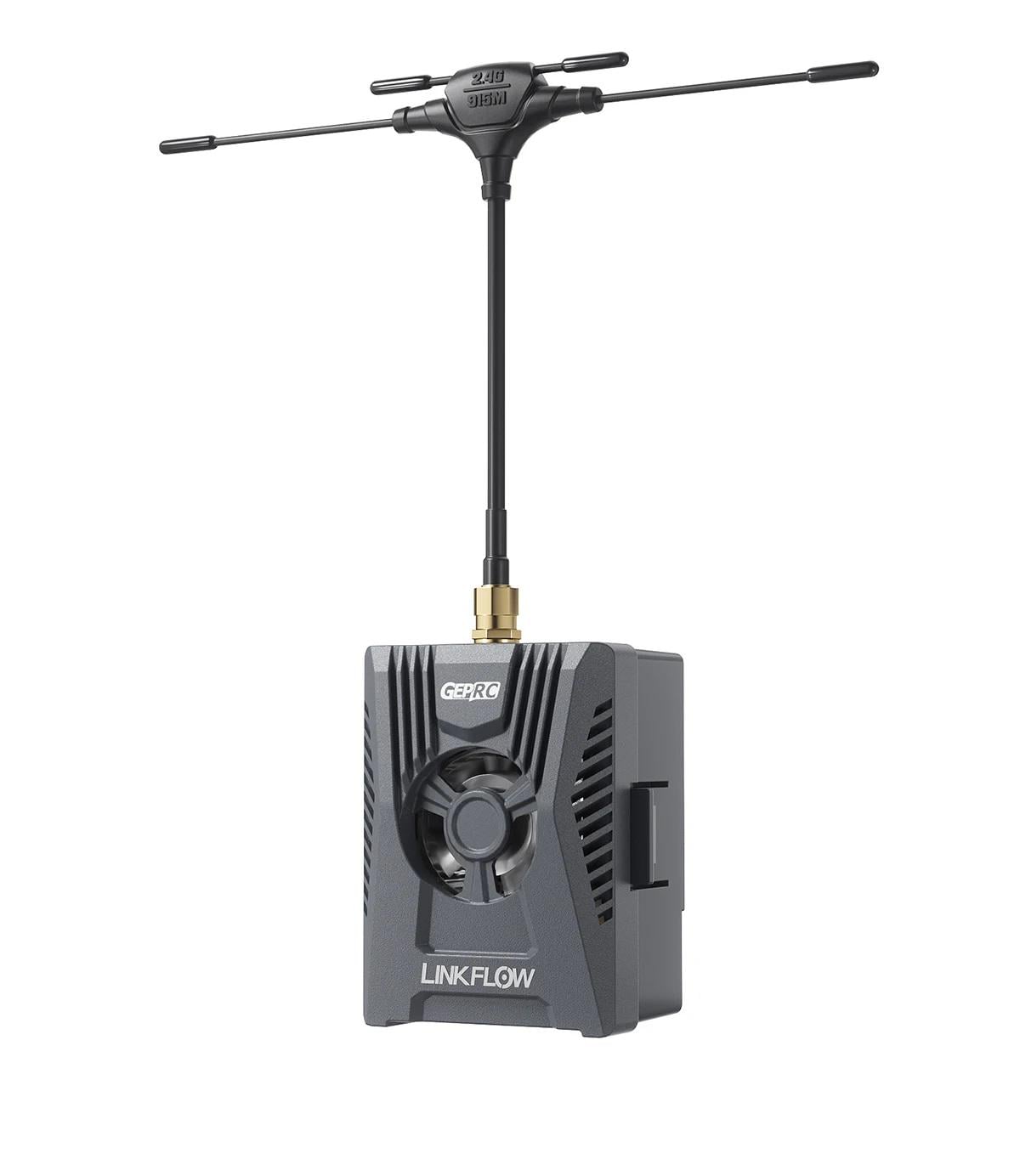 Внешний модуль-передатчик GEPRC LINKFLOW TX 1W TCXO ELRS 915M/2,4G Dual-Band для пультов управления (00-00030305)