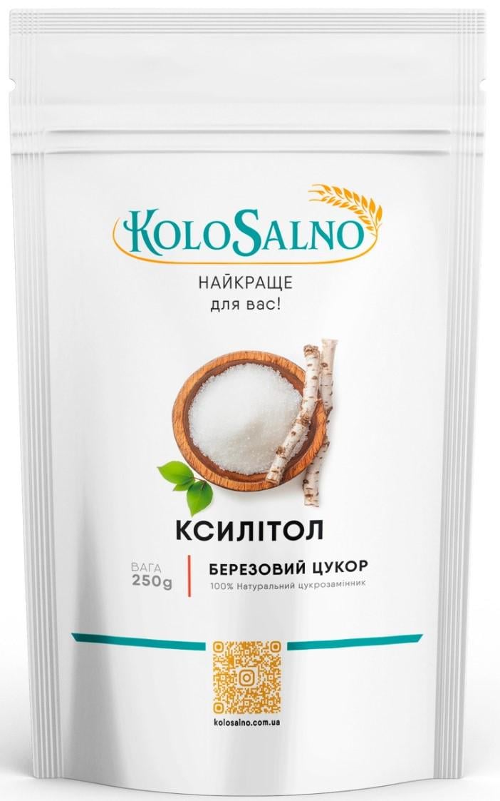 Ксилитол KoloSalno березовый сахар 250 г
