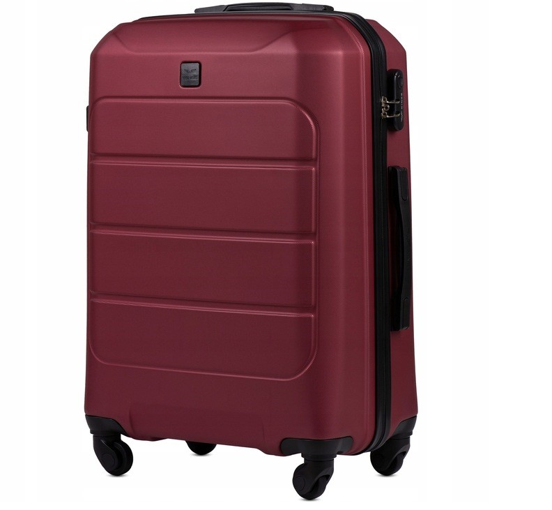 Чемодан дорожный Wings GAN 01 L Бордовый (29710136)