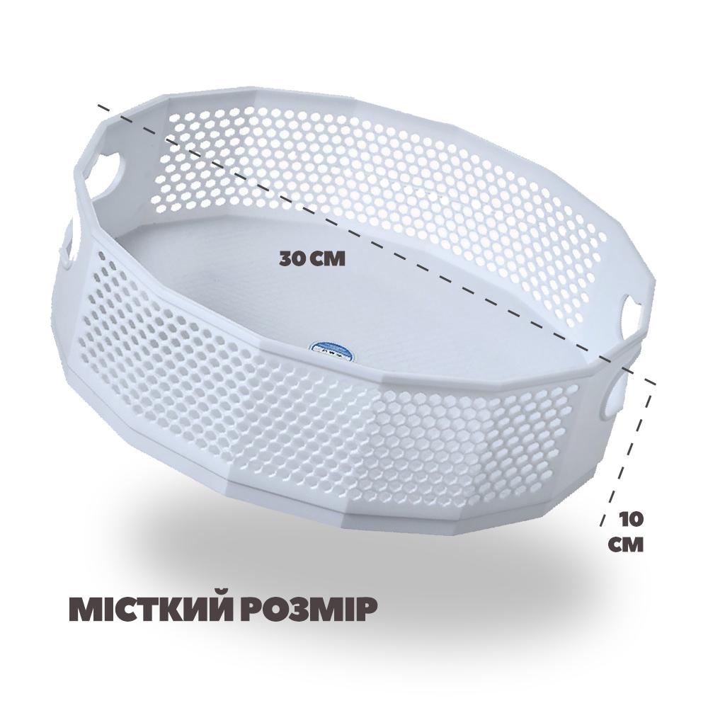 Органайзер специй/приправ поворотный на кухню 30 см (24054262) - фото 7 Органайзер специй/приправ поворотный на кухню 30 см (24054262) - фото 7