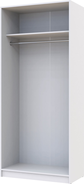 Шафа Doros Promo 90х48х204 см Білий (80737070) - фото 2 Шафа Doros Promo 90х48х204 см Білий (80737070) - фото 2