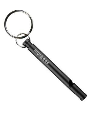 Брелок-свисток Munkees 3386 Slim Whistle Черный (1012-3386-BK)