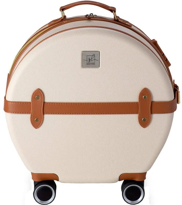 Валіза SEMI LINE T5670-3 24" M Ecru/Brown (52957) - фото 6 Валіза SEMI LINE T5670-3 24" M Ecru/Brown (52957) - фото 6