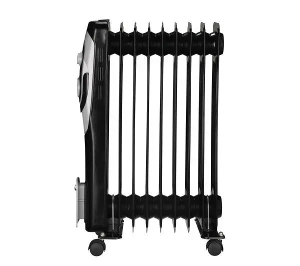 Масляний обігрівач Kiano Heater 20 9 секцій 2000 Вт Чорний - фото 2