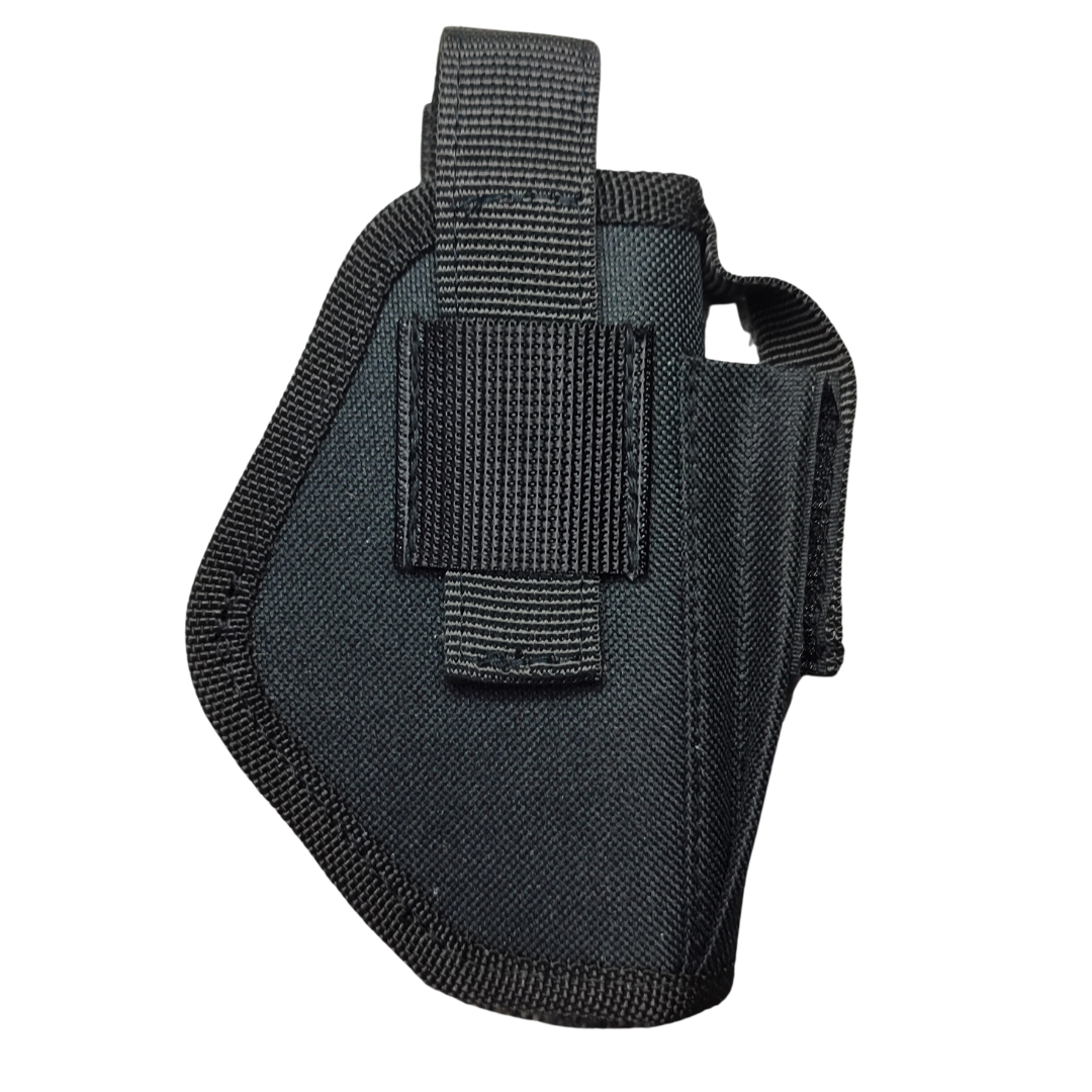 Комплект ВОЛМАС кобура ПМ/ремень кобра/чехол для наручников/чехол для баллончика/держатель дубинки/тренчик-шнур Черный (КП-П) - фото 7