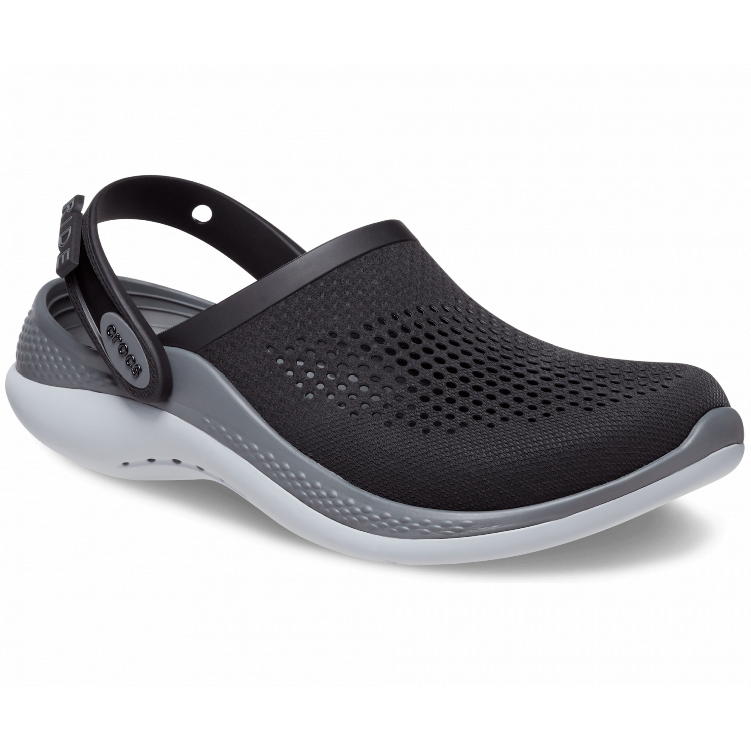 Сабо Crocs LiteRide 360 Clog M13 р. 46 30,5 см Black/Slate Grey (206708) - фото 2