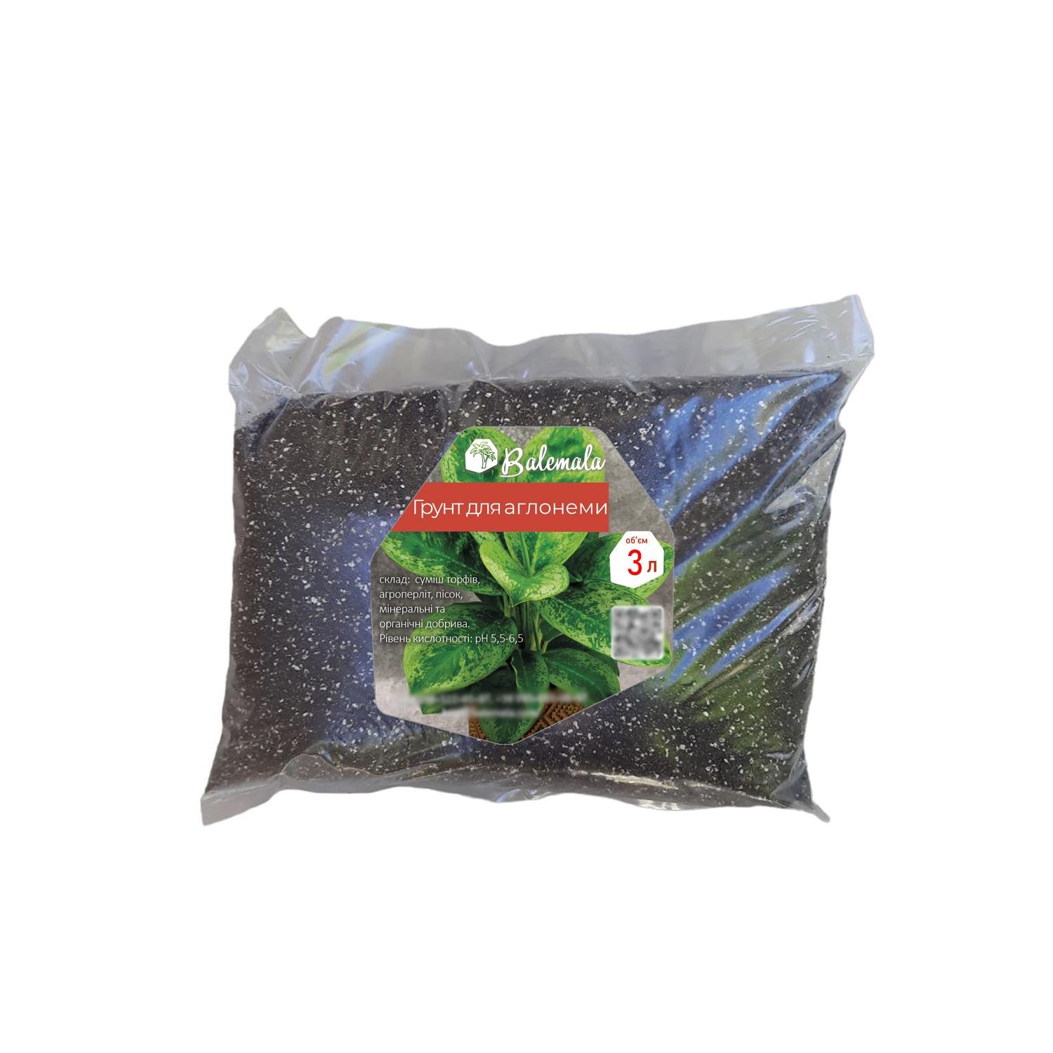 Грунт для аглаонемы минеральный 3 л (26636711)