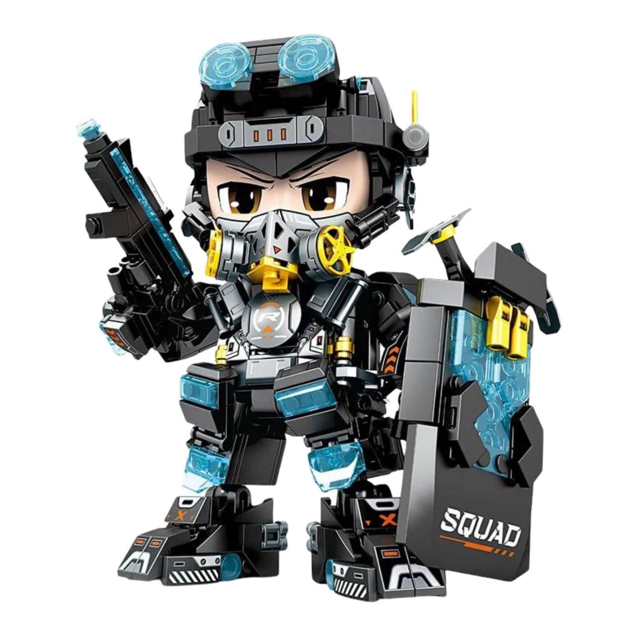 Конструктор Спецназ Военный отряд 8809 543 дет. Черный (31917208)