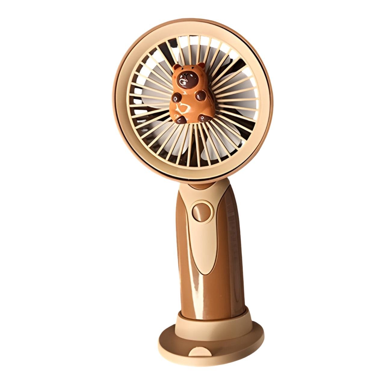 Дитячий вентилятор Капібара Коричневий (HK59-15C) Дитячий вентилятор Капібара Коричневий (HK59-15C)